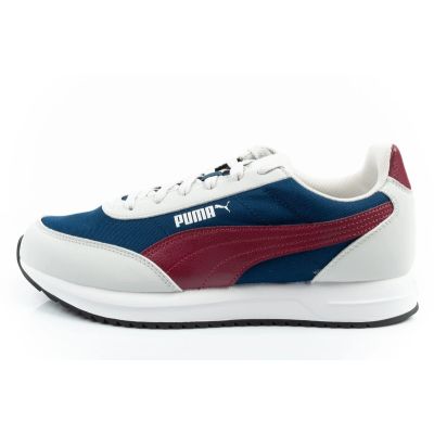 2. Puma buty sportowe sneakersy męskie R78 Lightwind komfortowe modne szare granatowe
