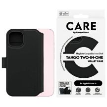 Etui CARE by PanzerGlass Feature Tango 2w1 Wallet MagSafe na iPhone 15 - czarne