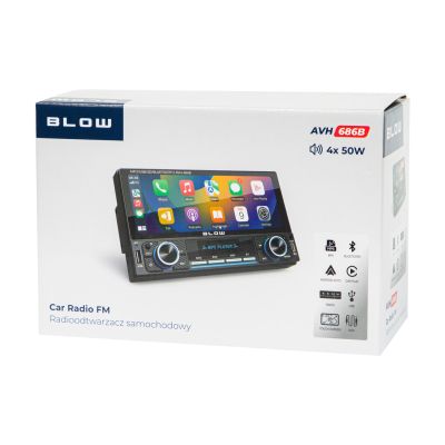 6. Radio BLOW AVH-686B RDS MP3/USB/micro SD/BLUETOOTH