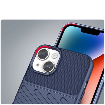 6. Thunder Case etui iPhone 14 pancerny pokrowiec niebieski