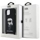 7. Etui Karl Lagerfeld Crossbody Silicone Ikonik do iPhone 15 - czarne