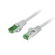 3. LANBERG PATCHCORD S/FTP KAT.7 LSZH CU 1.5M SZARY FLUKE PASSED PCF7-10CU-0150-