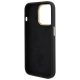 7. Etui Guess Silicone Logo Strass 4G do iPhone 15 Pro - czarne