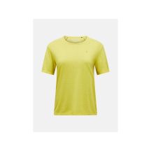 Koszulka damska PEAK PERFORMANCE W Wool-Blend Shortsleeve kolor żółty