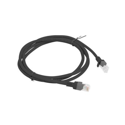 3. PATCHCORD KAT.6 UTP 1.5M CZARNY FLUKE PASSED LANBERG 10-PACK