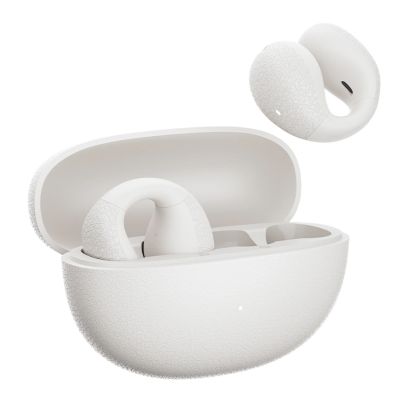 Słuchawki OWS QCY Crossky C10 z klipsem ENC IPX5 Bluetooth 5.4 - białe