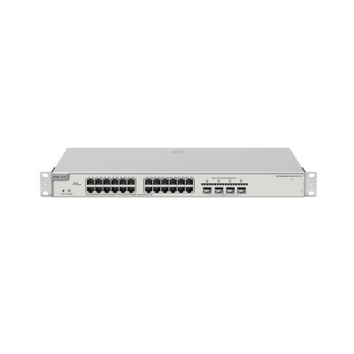 9. Ruijie Networks RG-NBS5200-24GT4XS-P-V2 przełącznik sieciowy Zarządzany L3 Gigabit Ethernet (10/100/1000) Obsługa PoE 1U Szary