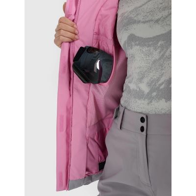 3. Kurtka narciarska membrana 8000 damska 4F 4FWAW25TTJAF0805-56S