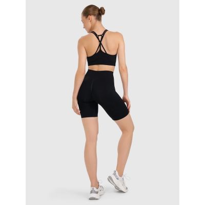 2. Legginsy kolarki treningowe bezszwowe damskie 4F 4FWAW25TFSTF084-20S