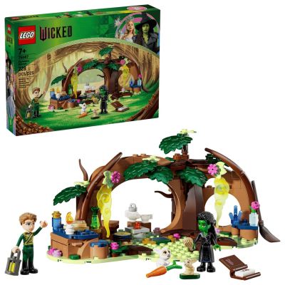 10. LEGO® Wicked 75687 Elphaba i jej kryjówka / Liczba elementów: 228 / od 7 lat