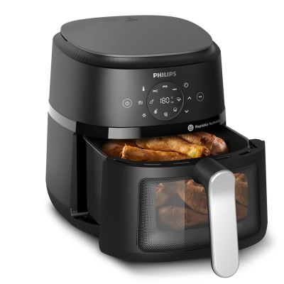 52. Philips 2000 series NA221/00 Frytownica z serii 2000 o pojemności 4,2 l (srebrna)