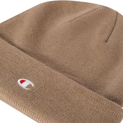 6. Czapka Champion Beanie Cap beżowa 806065 MS100