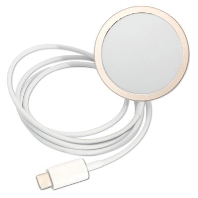 9. Etui Guess Marble MagSafe na iPhone 14 + ładowarka indukcyjna - czarne