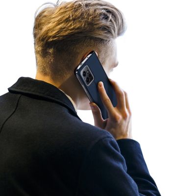 9. Dux Ducis Skin Pro etui do Xiaomi Redmi Note 12 pokrowiec z klapką portfel na kartę podstawka niebieskie