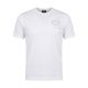 5. Paul&Shark T-shirt bawełniany męski biały 26411035-10 - klasyczny krój, logo