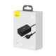 7. Ładowarka sieciowa GaN5 Baseus CCGP110201 67W HUB HDMI 2x USB-C / USB-A / HDMI 4K 30Hz 1,5m - czarna + kabel USB-C - USB-C 100W 1m