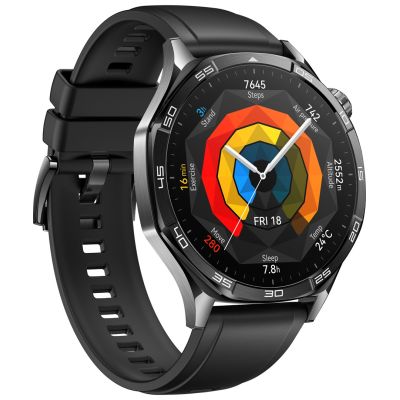 12. Huawei WATCH GT 5 46mm Vili-B19F | Smart watch | GPS (satellite) | AMOLED | 1.43 inches | Black