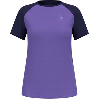 Koszulka damska Odlo X-ALP TRAIL T-shirt crew neck s/s fioletowa