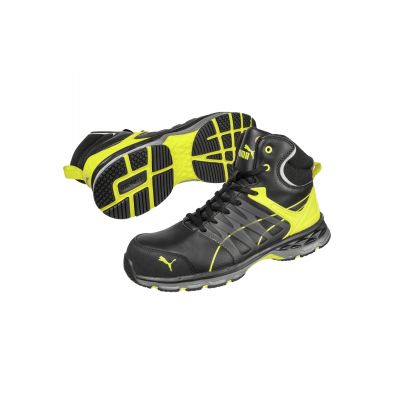 4. Buty Puma Velocity 2.0 Yellow Mid M MLI-S12B1 czarny