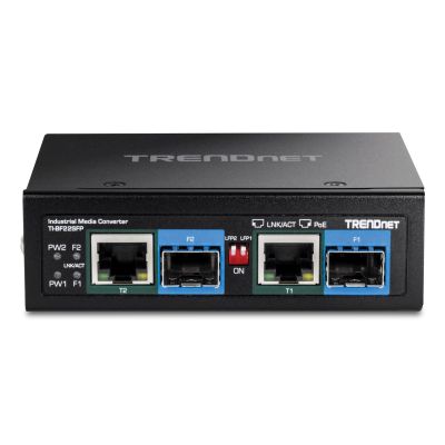 3. Trendnet TI-BF22SFP konwerter sieciowy 1000 Mbit/s Czarny