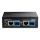3. Trendnet TI-BF22SFP konwerter sieciowy 1000 Mbit/s Czarny