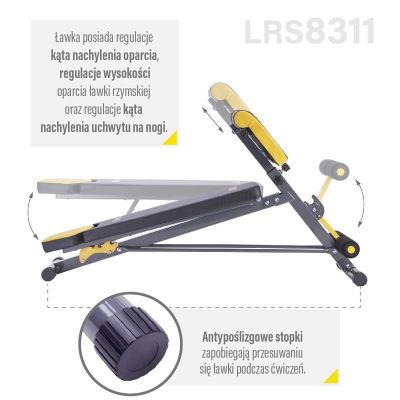 10. Ławka rzymska HMS LSR8311