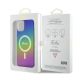8. Etui Guess IML Iridescent MagSafe na iPhone 15 / 14 / 13 6.1" - multikolor