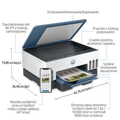 80. HP Urządz. Wielof. Smart Tank 725 All-in-One 28B51A