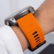 8. Pasek Tech-Protect Iconband Pro na Garmin Fenix 5X / 5X Plus / 6X / 6X Pro / 7X / 8 / 8 Pro / 9 / 9 Pro (47 mm) - pomarańczowo-czarny
