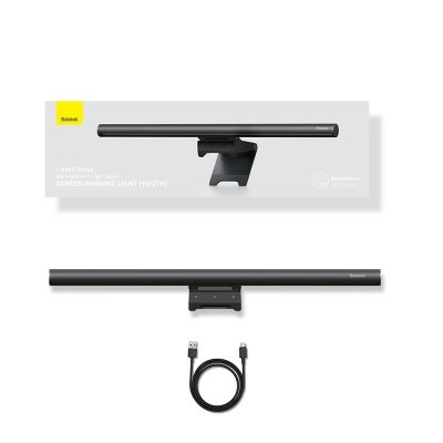 26. Baseus i-wok2 lampka LED na monitor do pulpitu oświetlenie ekranu czarny (DGIW000101)