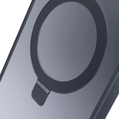 11. Etui 3mk Smoke Case Mag&Stand na Apple iPhone 16E - czarne