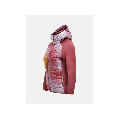 3. Kurtka damska puchowa PEAK PERFORMANCE W Helium Aop Down Hybrid Hood kolor multikolor