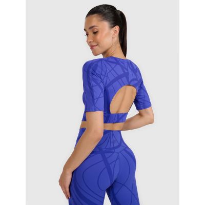 2. Damski crop top treningowy 4F 4FWAW25TFTSF1520-36S