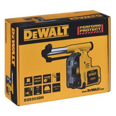 10. Przystawka do odsysania pyłu 18V Dewalt D25303DH-XJ
