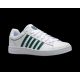 2. Męskie sneakersy K-Swiss COURT WINSTON WHITE/POSY GREEN-M (06154-942-M)
