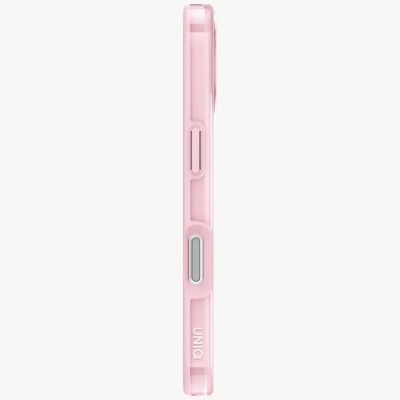 4. Etui UNIQ Clario Magclick Charging na iPhone 17 - różowe