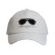 2. Czapka z daszkiem Karl Lagerfeld Paris Okulary Strapback Biała - L5WH7946-wht
