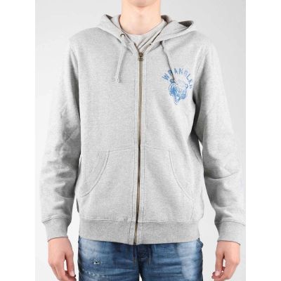 4. Bluza z kapturem Wrangler Hoodie Zip Sweat W6497JE37