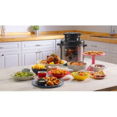 8. Multicooker TEFAL Turbo Cuisine&Fry CY778830 (1200W; 7,6l)