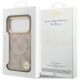 8. Etui Guess 4G PU Classic Logo MagSafe na iPhone 17 Pro - różowe