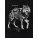 6. T-shirt regular z nadrukiem męski 4F 4FKAW26TTSHM4500-20S