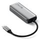 4. Satechi 4-In-1 USB-C Hub - hub do urządzeń mobilnych USB-C (3x USB-C 3.2 gen2 10Gbps, 2.5 Gigabit Ethernet) (space gray)