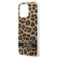 6. Etui Guess Leopard na iPhone 13 Pro / iPhone 13 - brązowe
