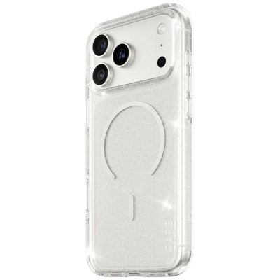 2. Etui CARE by PanzerGlass Flagship Urban Explorer w. White MagSafe na iPhone 17 Pro Max - przezroczysto-brokatowe