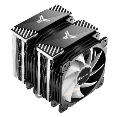 6. Chłodzenie procesora Jonsbo CR-2000GT z chłodnicą i wentylatorem 12 cm, kolor czarny, 1 szt.