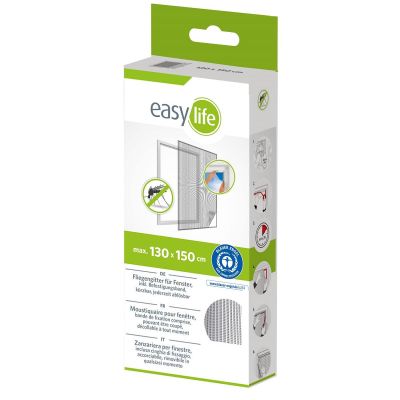 3. MOSKITIERA OKNO 130X150 BIAŁA POLIESTER+TAŚMA RZEP