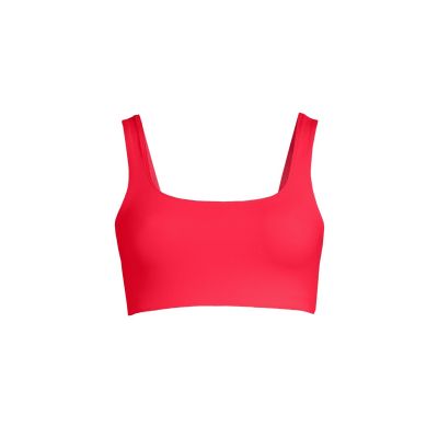 Top kąpielowy CASALL Square Neck Bikini Top czerwony