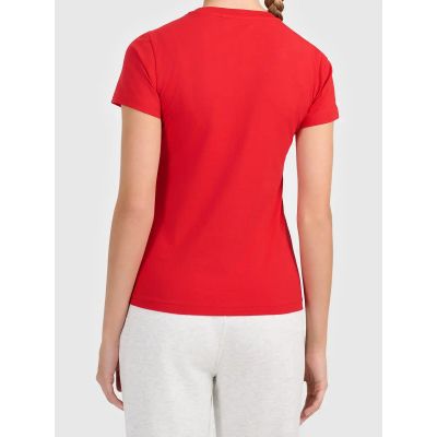 2. T-shirt slim bawełniany damski 4F 4FWAW26TTSHF3500-62S