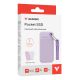 6. SSD 1TB Verbatim Pocket z dwoma pokrowcami białym i fioletowym