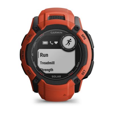 4. Zegarek sportowy Garmin Instinct 2X SOLAR Czerwony